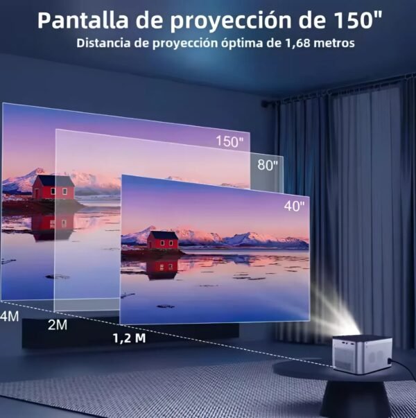 Proyector Hy350 Magcubic 1920*1080p Full Hd Wifi6 Bluetooth